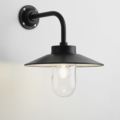 Quay Light black lacquered