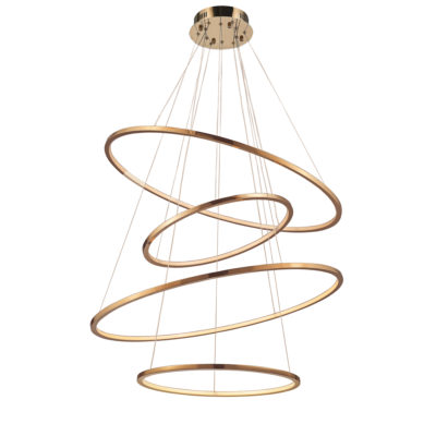 Astele - LED Swirl Pendant 4B